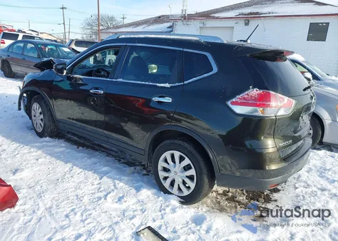 2016 Nissan Rogue S from USA, damaged, VIN KNMAT2MV3GP728751